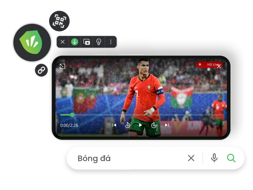 Watching high-profile Euro matches on your mobile