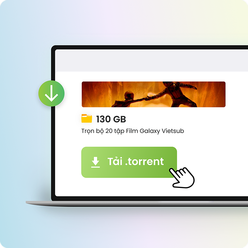 Tải torrent trực tiếp trong một nhấp