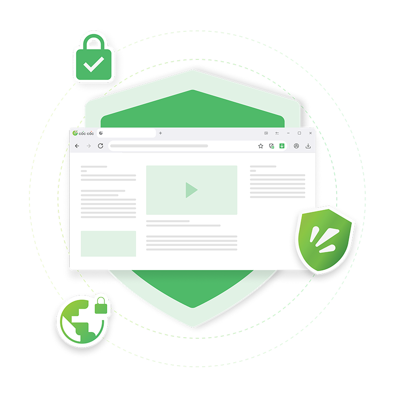 Tìm hiểu về tính riêng tư và bảo mật trên Cốc Cốc