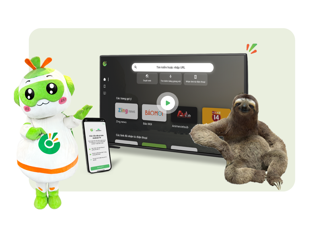 Muốn lướt web trên TV mà lười bấm điều khiển?