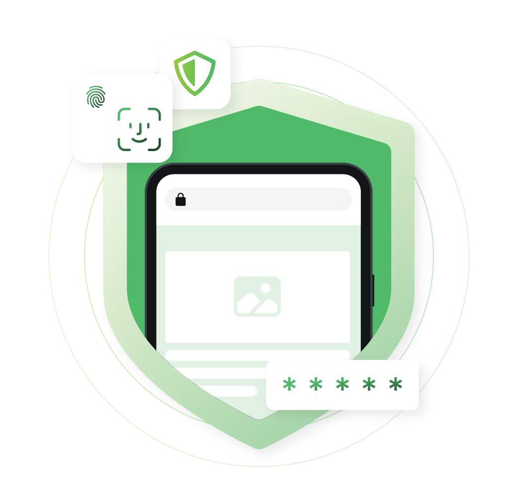 Browser lock on Cốc Cốc Mobile