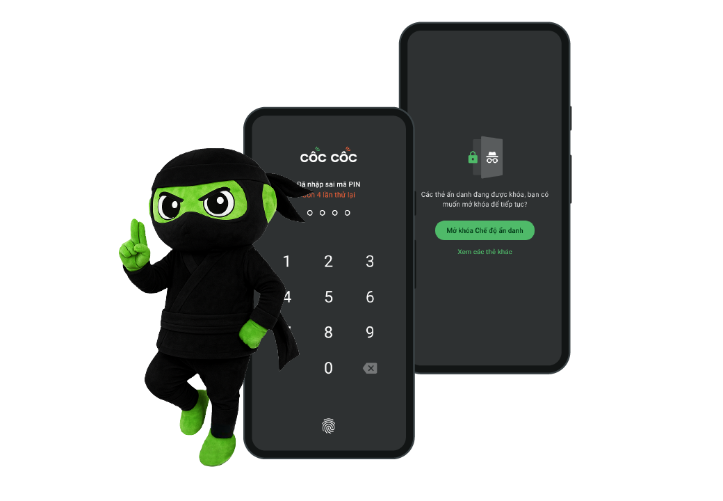 Set password for your browser