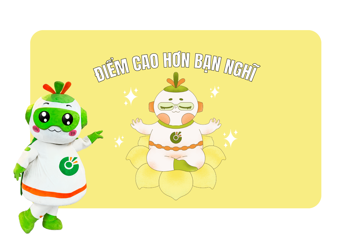 Điểm cao hơn bạn nghĩ