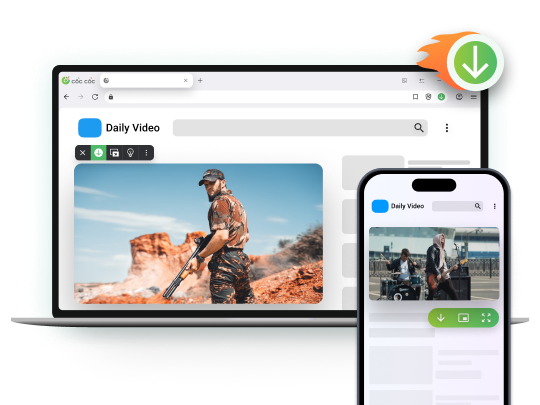 Tải video, tải nhạc về điện thoại, máy tính nhanh