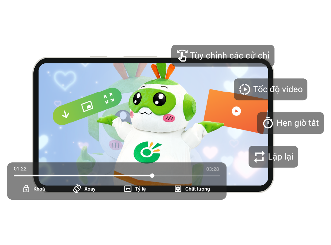 Xem phim trọn vẹn với Chế độ phim ảnh Xem phim trọn vẹn với Chế độ phim ảnh