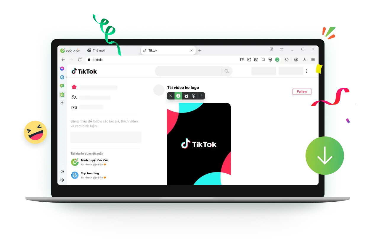 Công cụ tải video TikTok không có logo về máy tính Công cụ tải video TikTok không có logo về máy tính