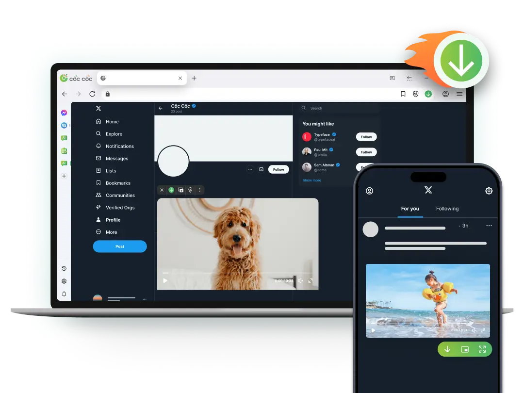 Download X videos, download Twitter videos for free		