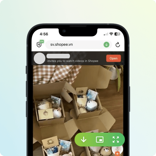 Cách tải video Shopee ko logo		