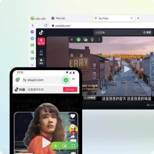 Tải video Douyin về điện thoại, máy tính		