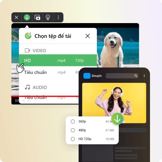 Cách tải video Weibo HD		