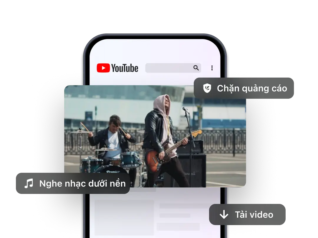 Cốc Cốc YouTube Premium