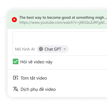 Tóm tắt video YouTube